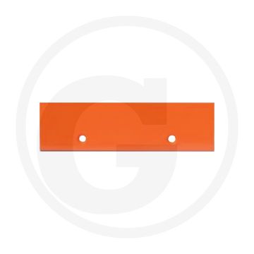 Wiedenmann Slijtstrip Staal 430x120mm - Voor SNOW MASTER 3802, 3804, VARIO 3304