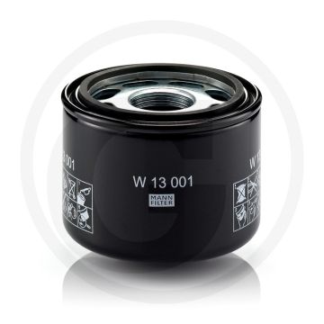 MANN FILTER Motoroliefilter - Buiten-Ø:129mm, Binnen-Ø:97mm, Hoogte:100mm