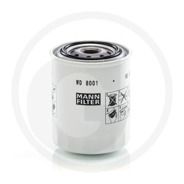 MANN FILTER Hydrauliekoliefilter - Buiten-Ø: 80mm, Binnen-Ø: 62mm