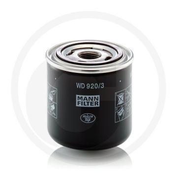 MANN FILTER Hydrauliekoliefilter - Buiten-Ø: 93mm, Hoogte: 97mm, MANN nr.: WD920/3