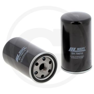 HIFI Hydrauliekoliefilter - Buiten-Ø: 78,5mm, Hoogte: 141mm
