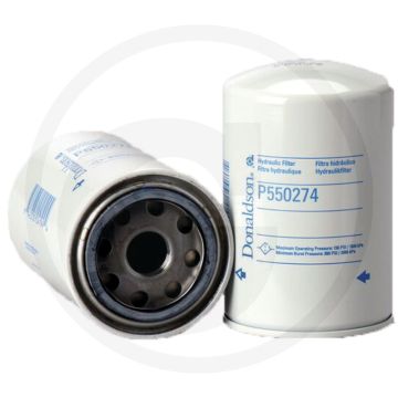Donaldson Hydrauliekoliefilter - Opschroeven, Maas, Ø94,5mm, L146.3mm, P550274, 150µm.