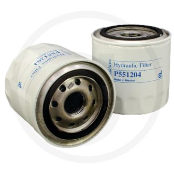 Donaldson Hydrauliekoliefilter P551204, Ø93,2mm, Lengte 95,5mm, Bypassklep 0.8 bar