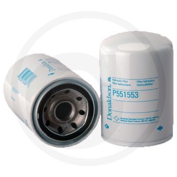 Donaldson Hydrauliekoliefilter P551553, Opschroeven, 93x136mm, 1-12 UN, 25.9 bar