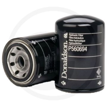 Donaldson Hydrauliekoliefilter, Opschroeven, Ø93mm, Lengte 136mm, Beta 1000 Efficiëntie 23µm