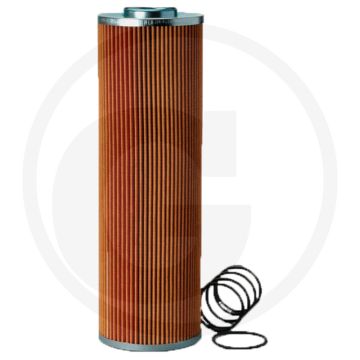 Donaldson Hydrauliekoliefilter, Patroon, Cellulose, Ø129mm, Lengte 400mm, Barstdruk 10 bar
