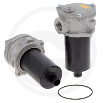 HIFI Hydraulikfilter - Buiten-Ø 134mm, Hoogte 227mm, Draad 1" BSP