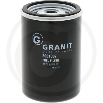 Brandstoffilter - Ø76mm, H117mm, Draad M16x1,5, OEM 2871513M1