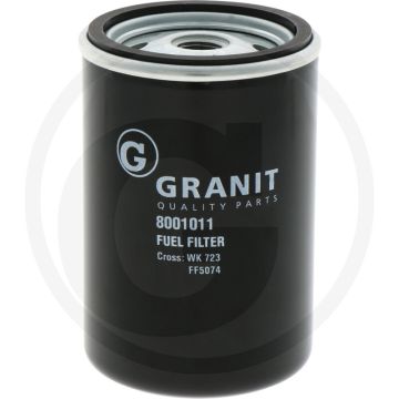 Brandstoffilter - Ø76mm, Hoogte 124mm, Draad M16x1,5, OEM nr. F119200060010