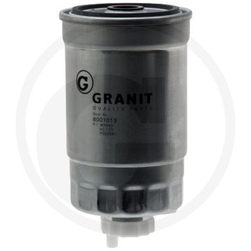Brandstoffilter - Ø80mm, H160.5mm, M16x1.5, OEM 84214564, MANN WK842