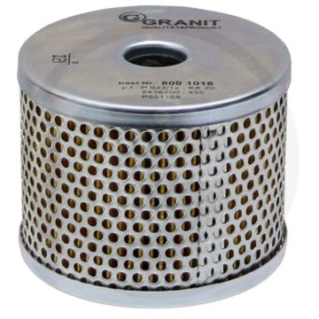 Brandstoffilter - Buiten-Ø 84mm, Binnen-Ø 19mm, OEM 1712184M1, MANN P923/1X