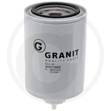Brandstofvoorfilter - H: 164,9mm, G: 13/16-18 UNS-2B