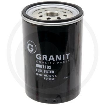 Brandstoffilter - MANN WK1070X, Donaldson P954925, Fleetguard FS19950