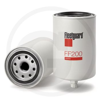 Fleetguard Brandstoffilter - Ø 93,22 mm, Hoogte 164,34 mm, Draad 13/16"-18 UNS-2B