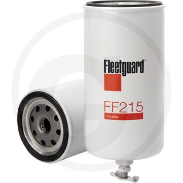 Fleetguard Brandstoffilter - Ø 76,53mm, Hoogte 171,35mm, Draad M16 x 1,5