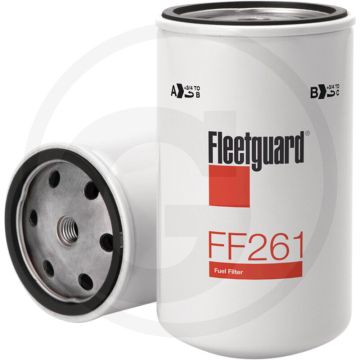 Fleetguard Brandstoffilter FF261, Barstdruk 13,79 bar, Draad M12 x 1,5