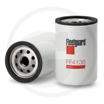 Fleetguard Brandstoffilter FF4136 - 3/4"-16 UNF-2B, Ø 76,45 mm, Hoogte 117,6 mm