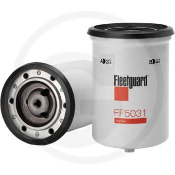 Fleetguard Brandstoffilter - Buiten-Ø 77,72mm, Hoogte 121,95mm, Draad 3/8"-24 UN-2B