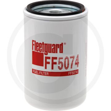 Fleetguard Brandstoffilter FF5074 - Ø 77,5mm, Hoogte 125mm, Draad M16 x 1,5