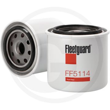 Fleetguard Brandstoffilter FF5114, 3/4-16 UNF-2B, Ø80,52mm, Hoogte 81,79mm