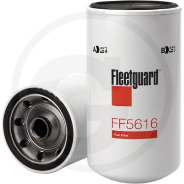Fleetguard Brandstoffilter - Hoogte 228mm, Draad 1 1/16"-16 UNS-2B