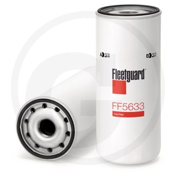 Fleetguard Brandstoffilter - Buiten-Ø 99,3 mm, Hoogte 260,5 mm, Draad M32 x 1,5