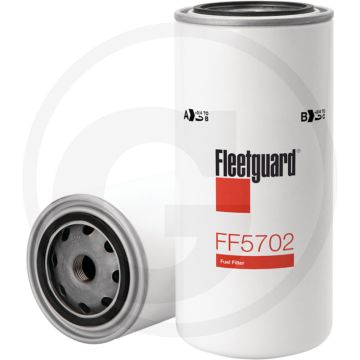 Fleetguard Brandstoffilter FF5702, Ø93,5mm, Hoogte 209mm, M18 x 1,5 Draad