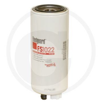 Fleetguard Brandstofvoorfilter FS1022, Ø 93,83mm, Hoogte 238,3mm, 1-14 UNS-2B Draad