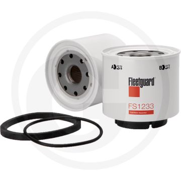 Fleetguard Brandstofvoorfilter FS1233, Ø 91,95 mm, Hoogte 89,41 mm