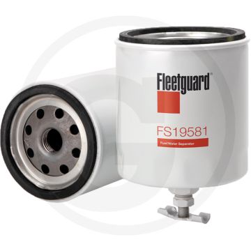 Fleetguard Brandstofvoorfilter FS19581, Ø 75,95 mm, Hoogte 110,24 mm, Draad M16 x 1,5