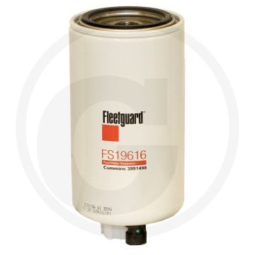 Fleetguard Brandstofvoorfilter FS19616, Ø 93,83 mm, Hoogte 192,7 mm, M20 x 1,5 Draad