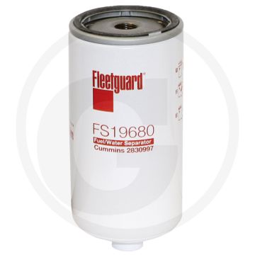 Fleetguard Brandstofvoorfilter FS19680, Ø 76,99mm, Hoogte 162,99mm, Draad M16 x 1,5