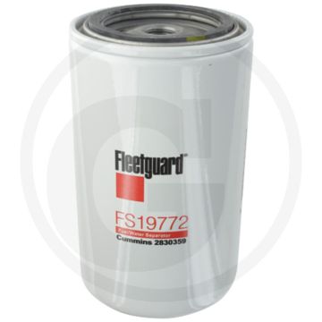 Fleetguard Brandstofvoorfilter FS19772, Ø 93,73mm, Hoogte 173,69mm, M16 x 1,5 Draad