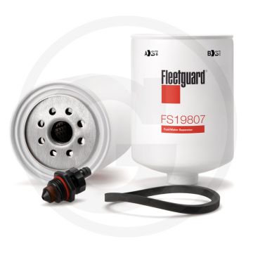 Fleetguard Brandstofvoorfilter - Ø 110,74 mm, Hoogte 156,21 mm, Draad 1-14 UNS-2B