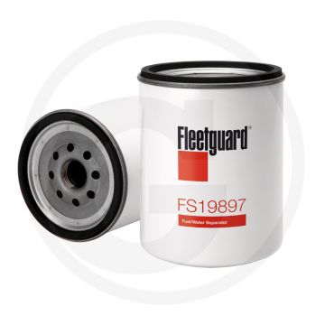 Fleetguard Brandstofvoorfilter FS19897, Ø108mm, Hoogte 149mm, Draad 1-14 UNS-2B
