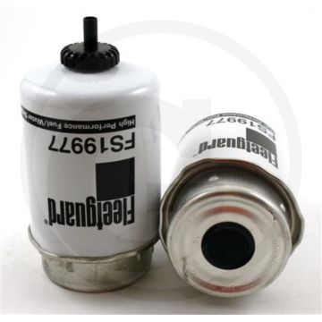 Fleetguard Brandstofvoorfilter FS19977, Ø 83,06 mm, Hoogte 153,42 mm