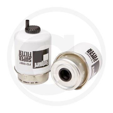 Fleetguard Brandstofvoorfilter FS19987 | Ø 83,06 mm | Hoogte 132,33 mm