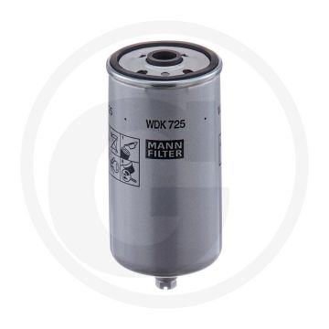 MANN FILTER Brandstoffilter - Diesel, Ø76mm, H155mm, M16 x 1.5, WDK725