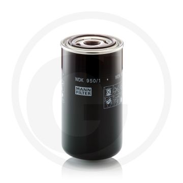 MANN FILTER Brandstoffilter - Diesel, Ø 93mm, Hoogte 172mm, Draad 1-14 UNS