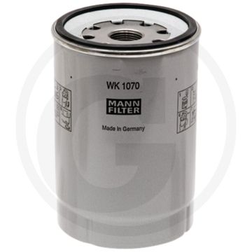MANN FILTER Brandstoffilter WK1070X, Diesel, Ø107mm, H158mm, Met afdichting