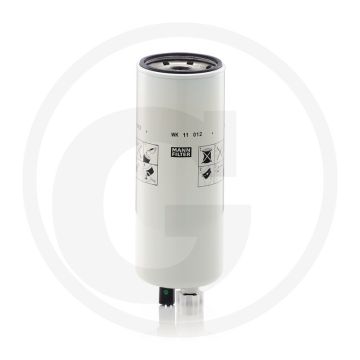 MANN FILTER Brandstoffilter WK11012 - Met wateraftapplug, Diesel, Ø108mm, Hoogte 289mm