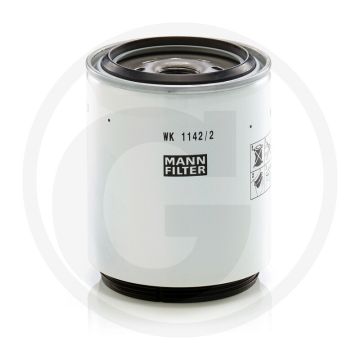 MANN FILTER Brandstoffilter WK1142/2X, Diesel, Ø108mm, H118mm, Met afdichting