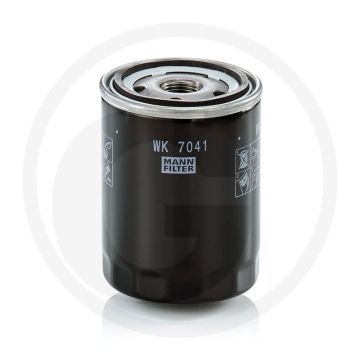 MANN FILTER Brandstoffilter WK7041 - Diesel, 3/4-16 UNF-1B, Ø 76mm, Hoogte 100mm