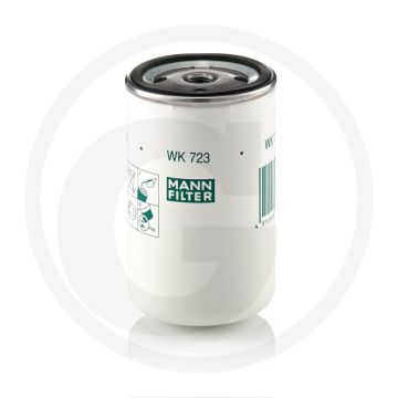 MANN FILTER Brandstoffilter WK723, Diesel, Ø 76mm, Hoogte 124mm, Draad M16 x 1.5