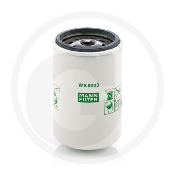 MANN FILTER Brandstoffilter WK8003X, Ø77mm, Hoogte 116mm, M16 x 1.5 Draad