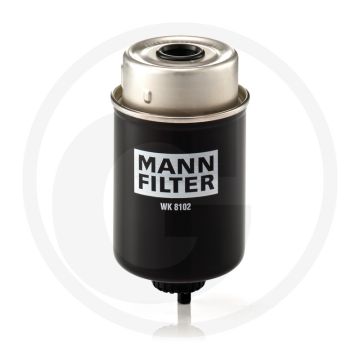 MANN FILTER Brandstoffilter WK8102 - Diesel, Ø83mm, H154mm