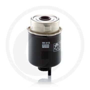 MANN FILTER Brandstoffilter WK8113, Ø 88mm, H 135mm, Diesel