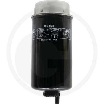 MANN FILTER Brandstoffilters - Diesel, Ø 83mm, Hoogte 197mm, MANN nr. WK8134