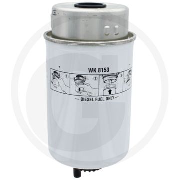 MANN FILTER Brandstoffilters - Diesel, Ø 83mm, H 173mm, MANN nr. WK8153
