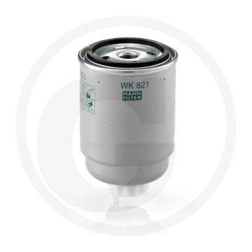 MANN FILTER Brandstoffilter WK821, Diesel, Ø81mm, Hoogte 129mm, M16 x 1.5 Draad